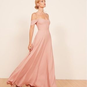 Reformation Poppy Dress in Blush Size 0